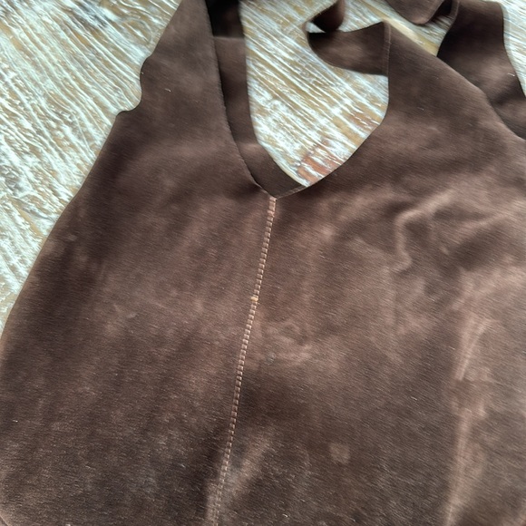 Pulicati - Leather suedette bag - EUC - Picture 5 of 10